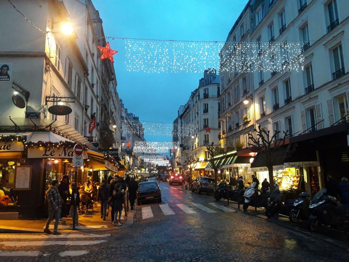 Romantic Tiny House Inside Montmartre 파리 외부 사진
